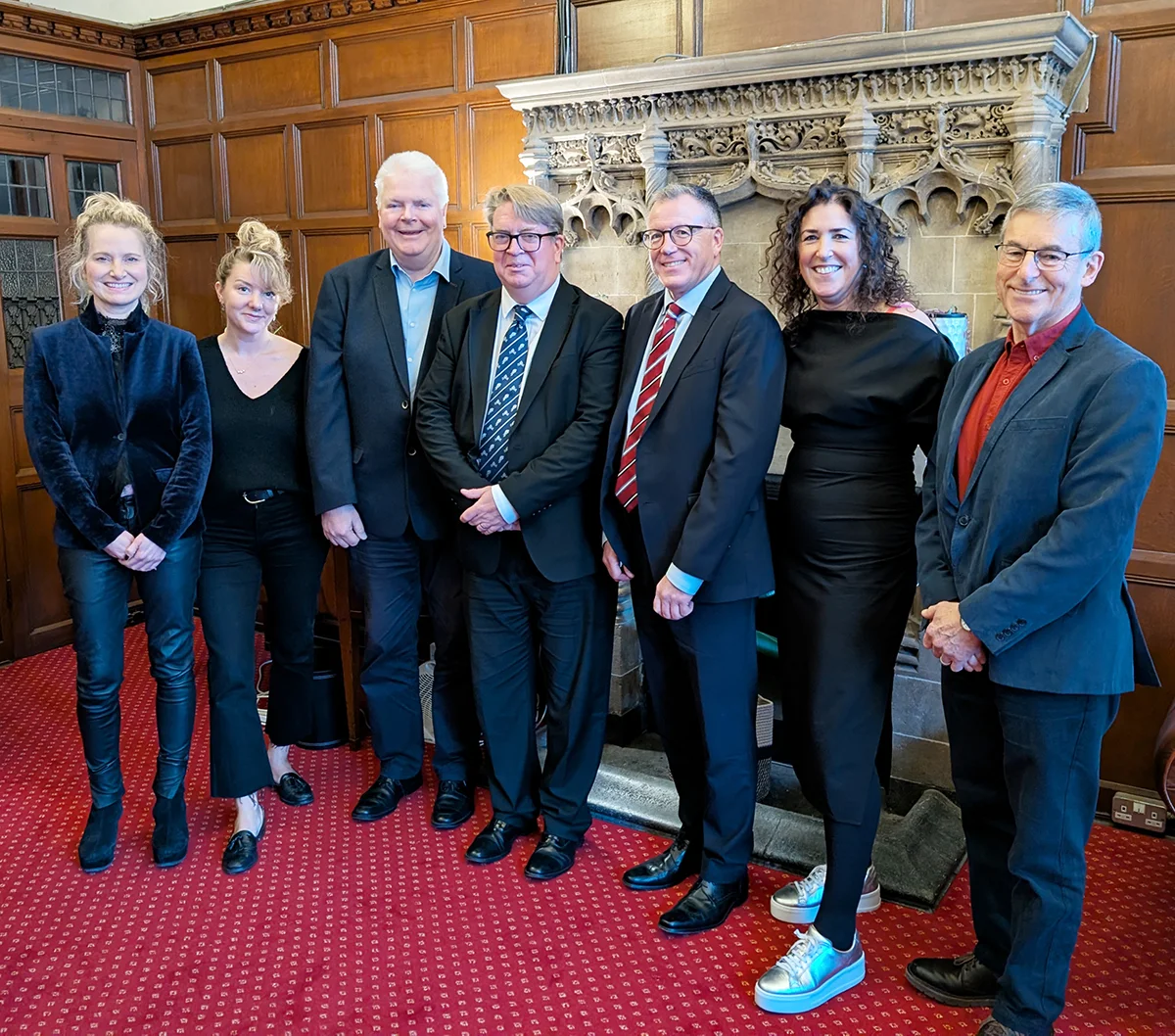 Bishopsland Trustees (left to right) : Jo; Rebecca Kirk, Glenn Hawksbee, Howard Dellar, Tom Jones, Rebecca van Rooijen; Peter White (Rebecca Knott and Craig Menzies missing)