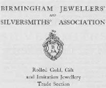 Birmingham Jewellers and Silversmiths Association logo